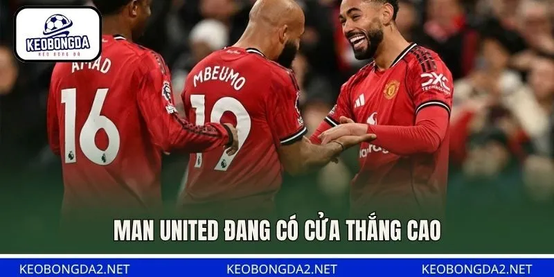 Man United đang có cửa thắng cao
